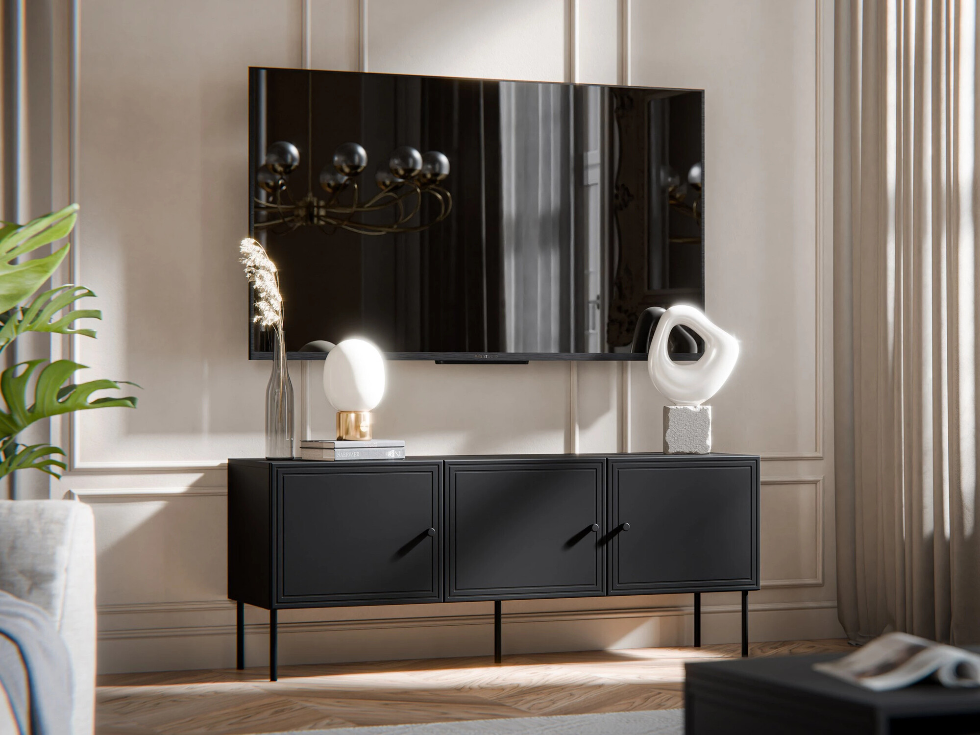 TV-bord Celra (Sort)
