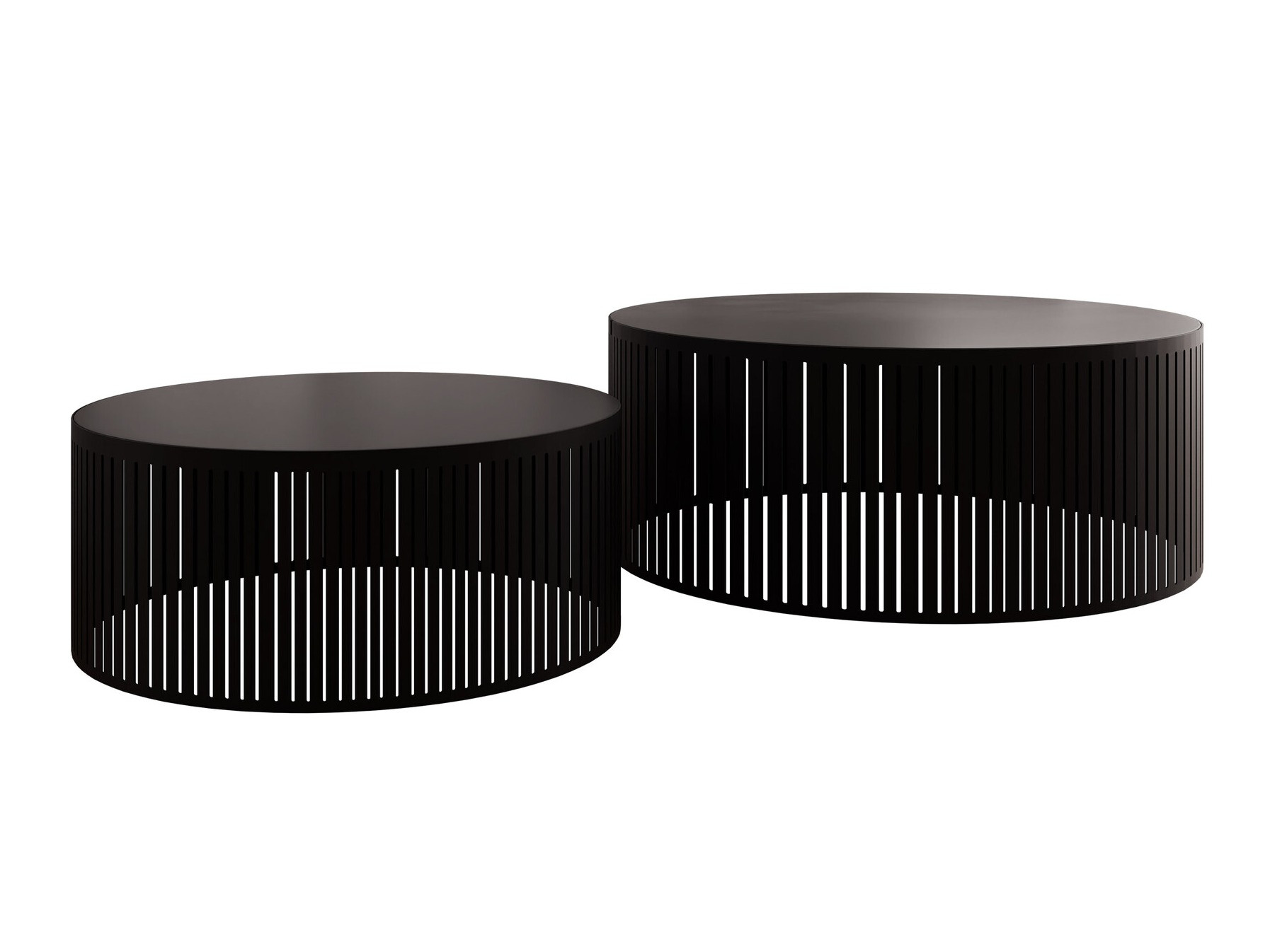 Sofabordssæt Prunis (Sort)