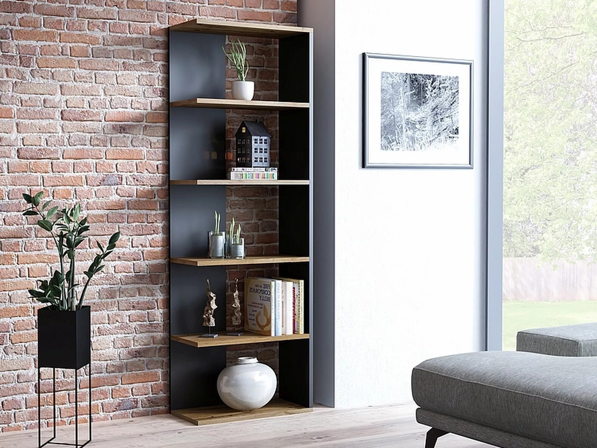 Reol Detroit 151 (Sort + Wotan eg)