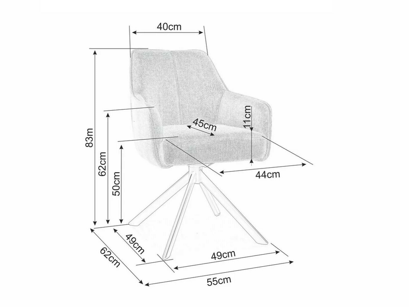 Stol Detroit 144 (Khaki)