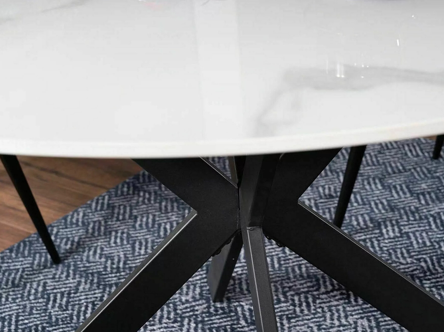 Bord Detroit 256 (Hvid marmor)