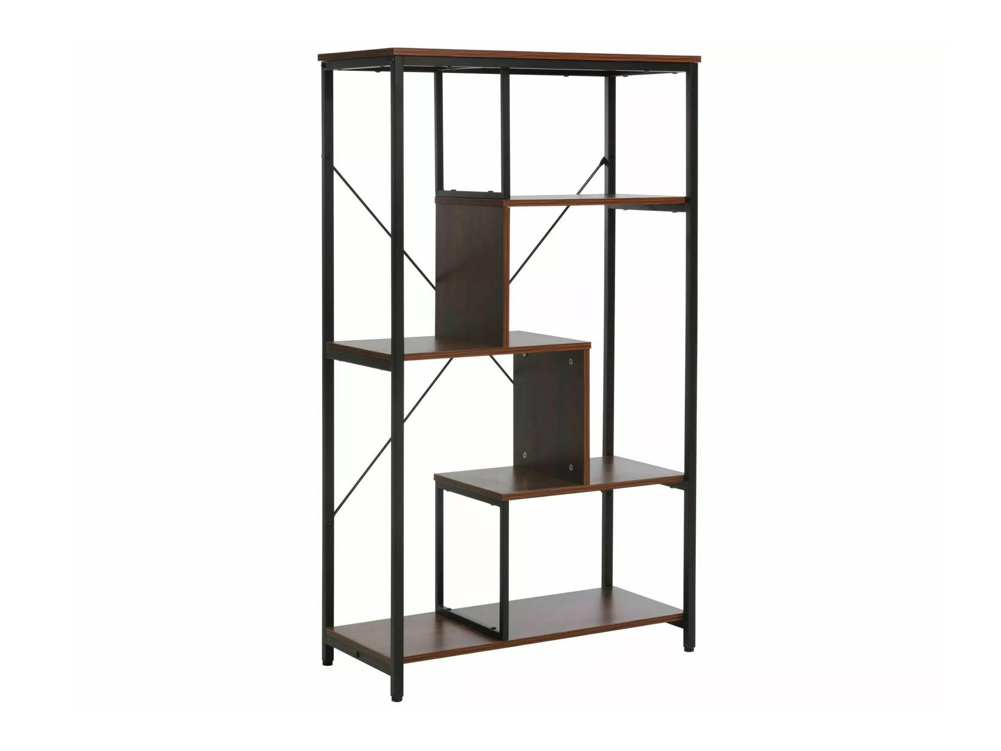 Reol Detroit 235 (Valnød + Sort)