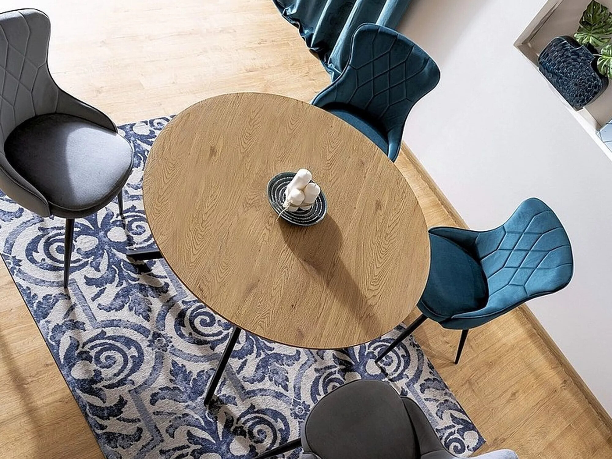 Bord Detroit 285 (Egetræ)