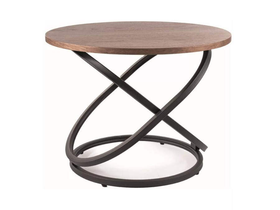 Sofabord Detroit 292 (Nød + Sort)