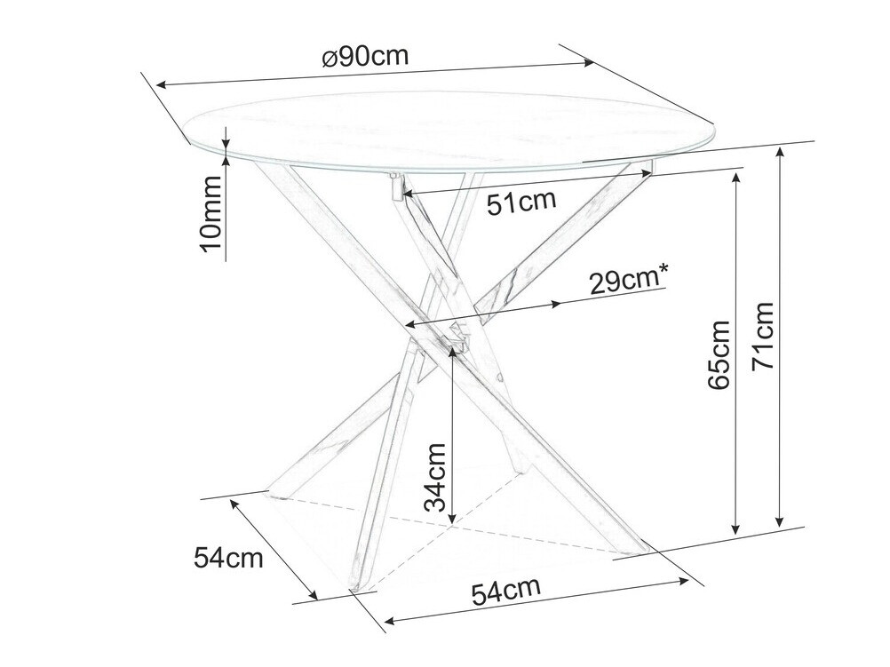 Bord Detroit 375 (Gylden)
