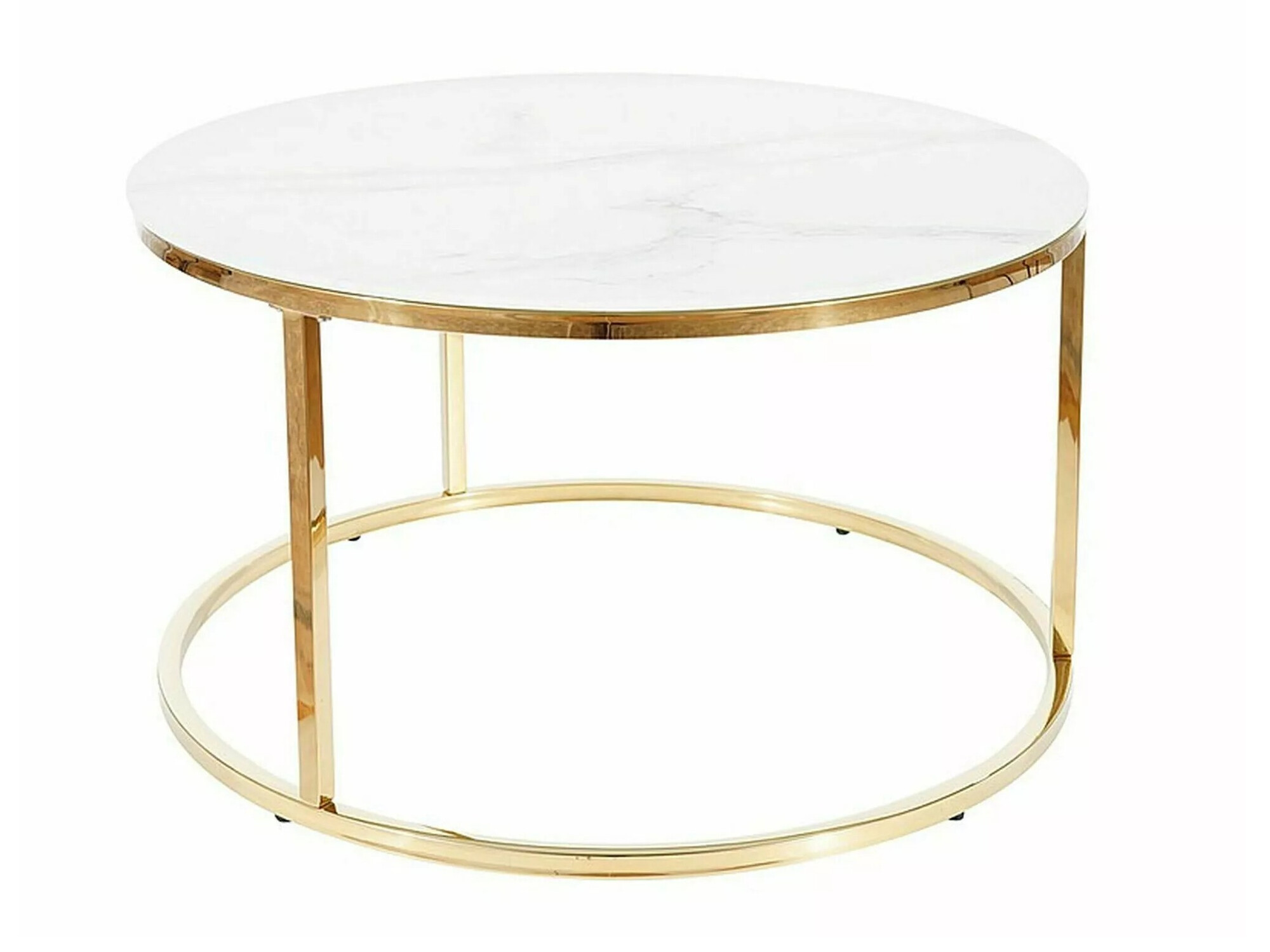 Sofabord Detroit 400 (Hvid marmor)