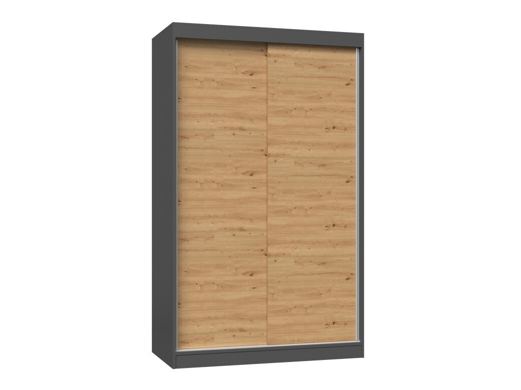 Garderobeskab Mandeville 159 (Antracit + Artisan eg)