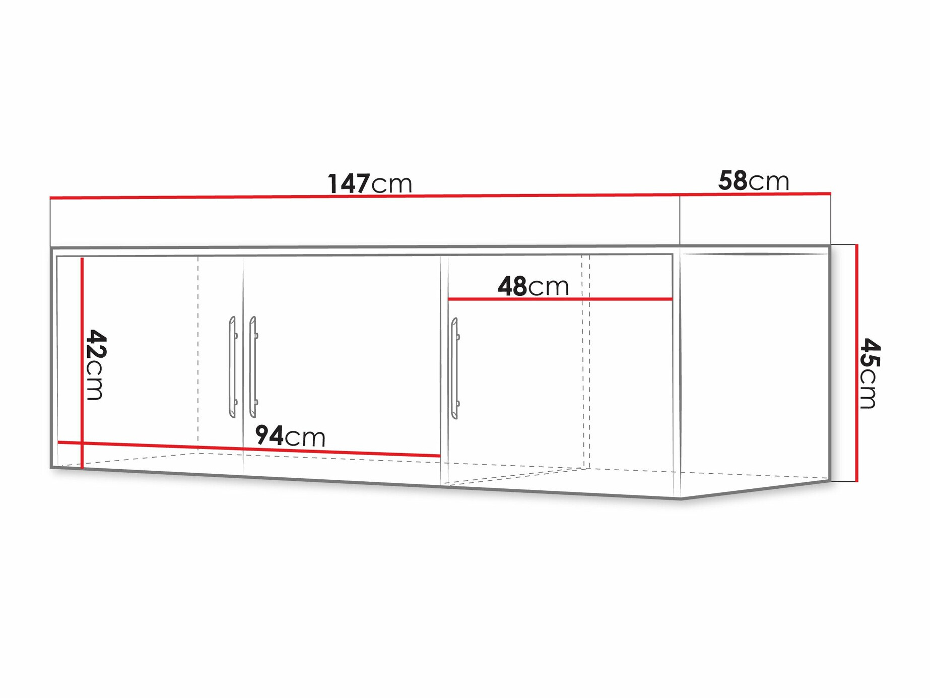Garderobeskab Dortivu IV (Wellington eg)