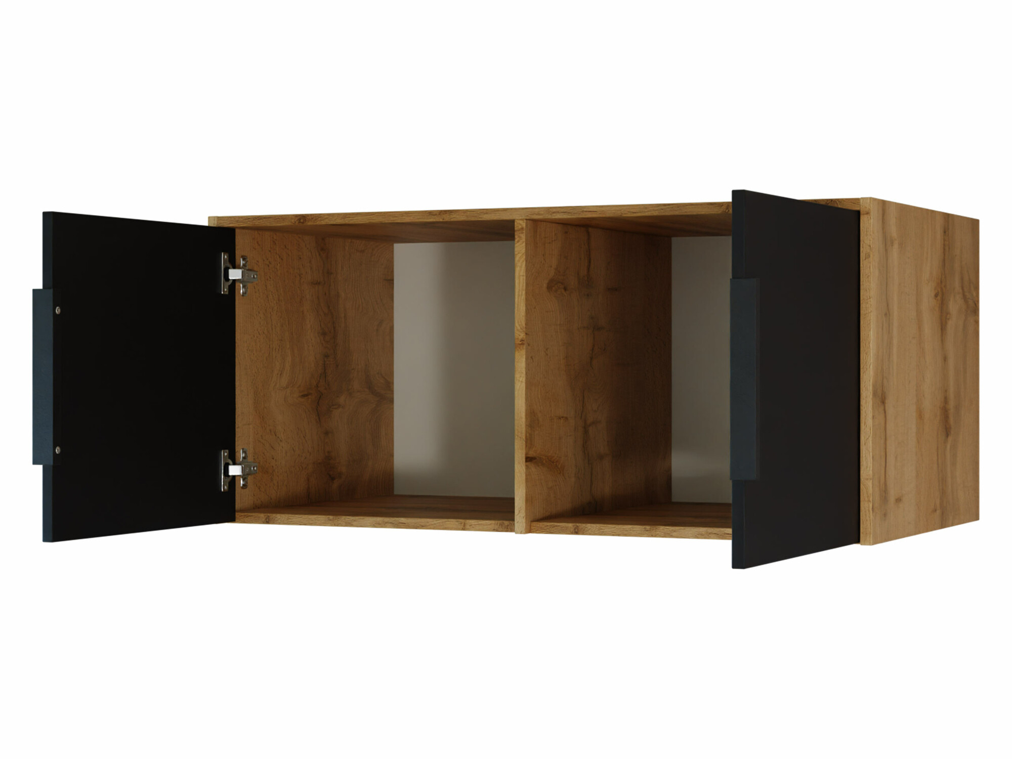 Garderobeskab Collis (Wotan eg + Sort)