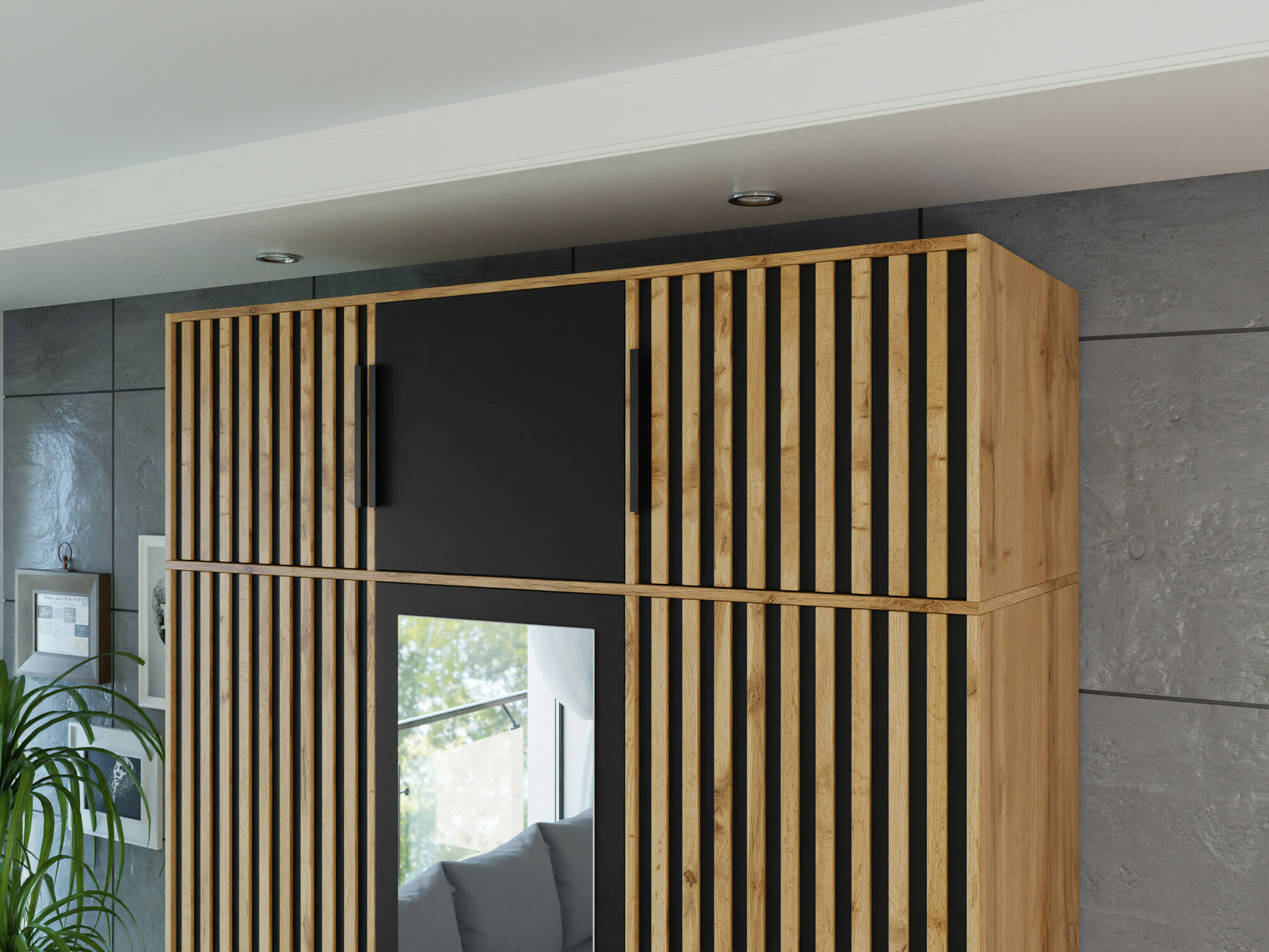 Skænk Collis I (Wotan eg + Sort)