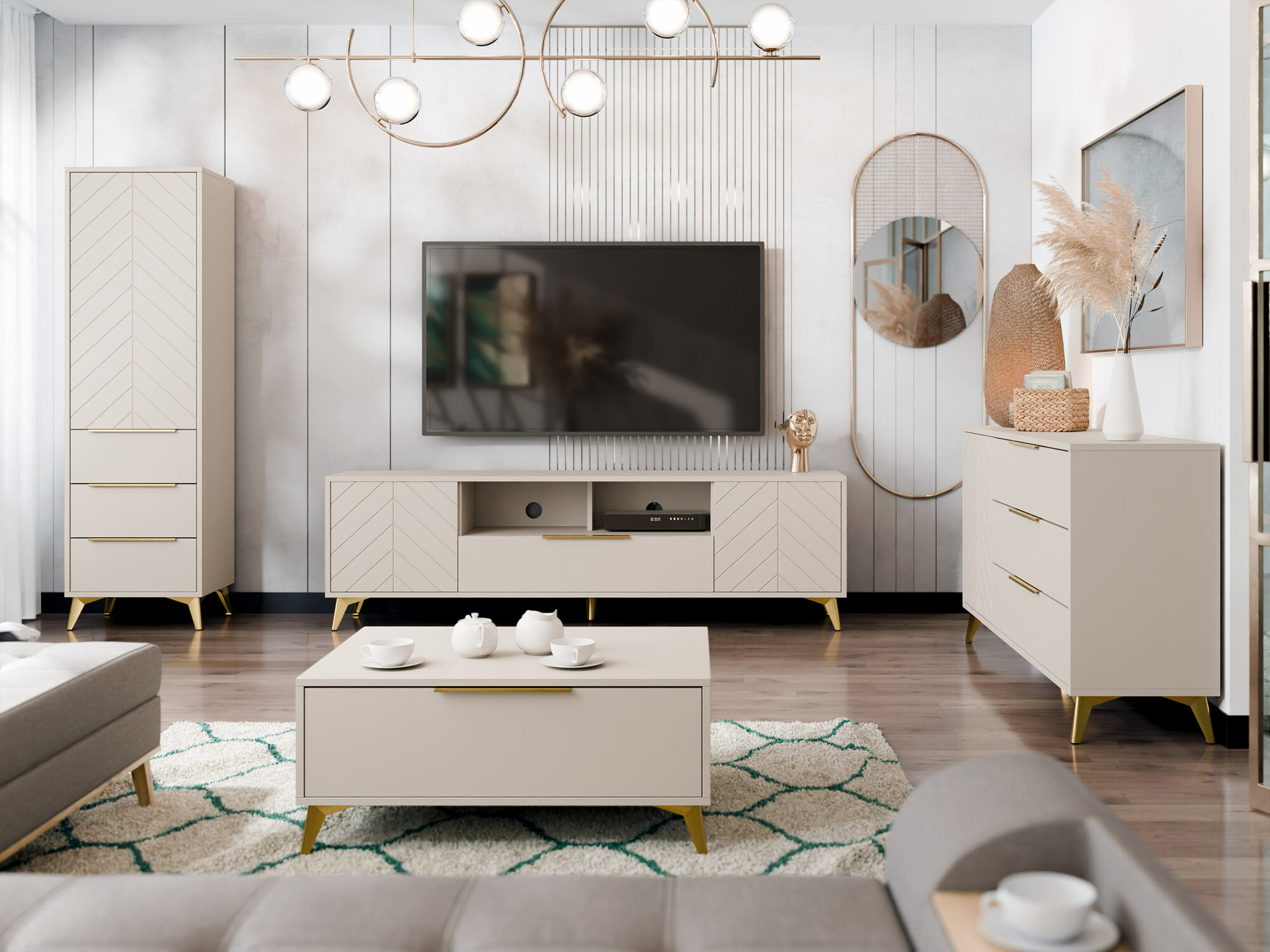 Stuemøbelsæt Comfivo Citrus