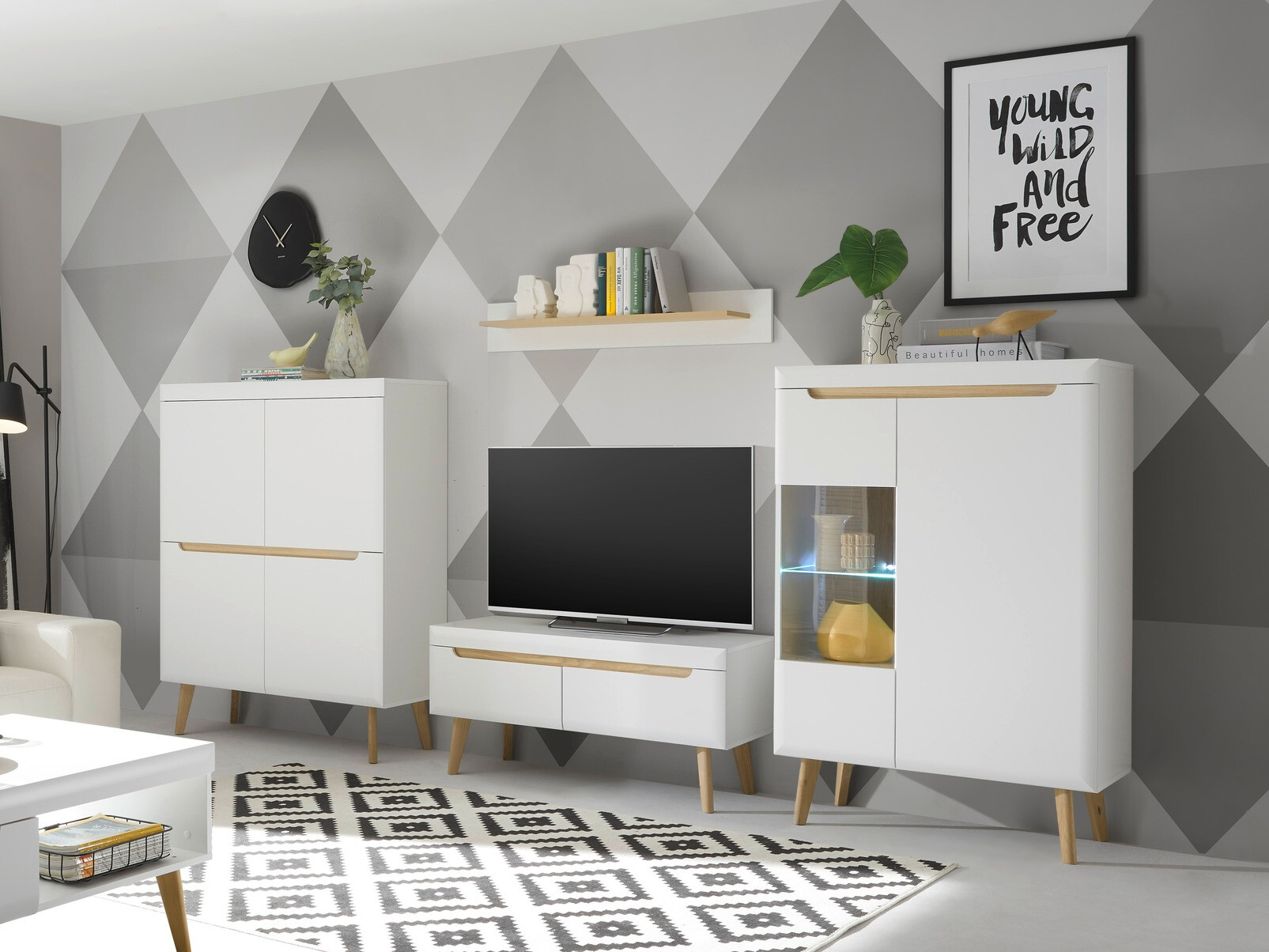 Skænk Vircava 100 (Hvid)