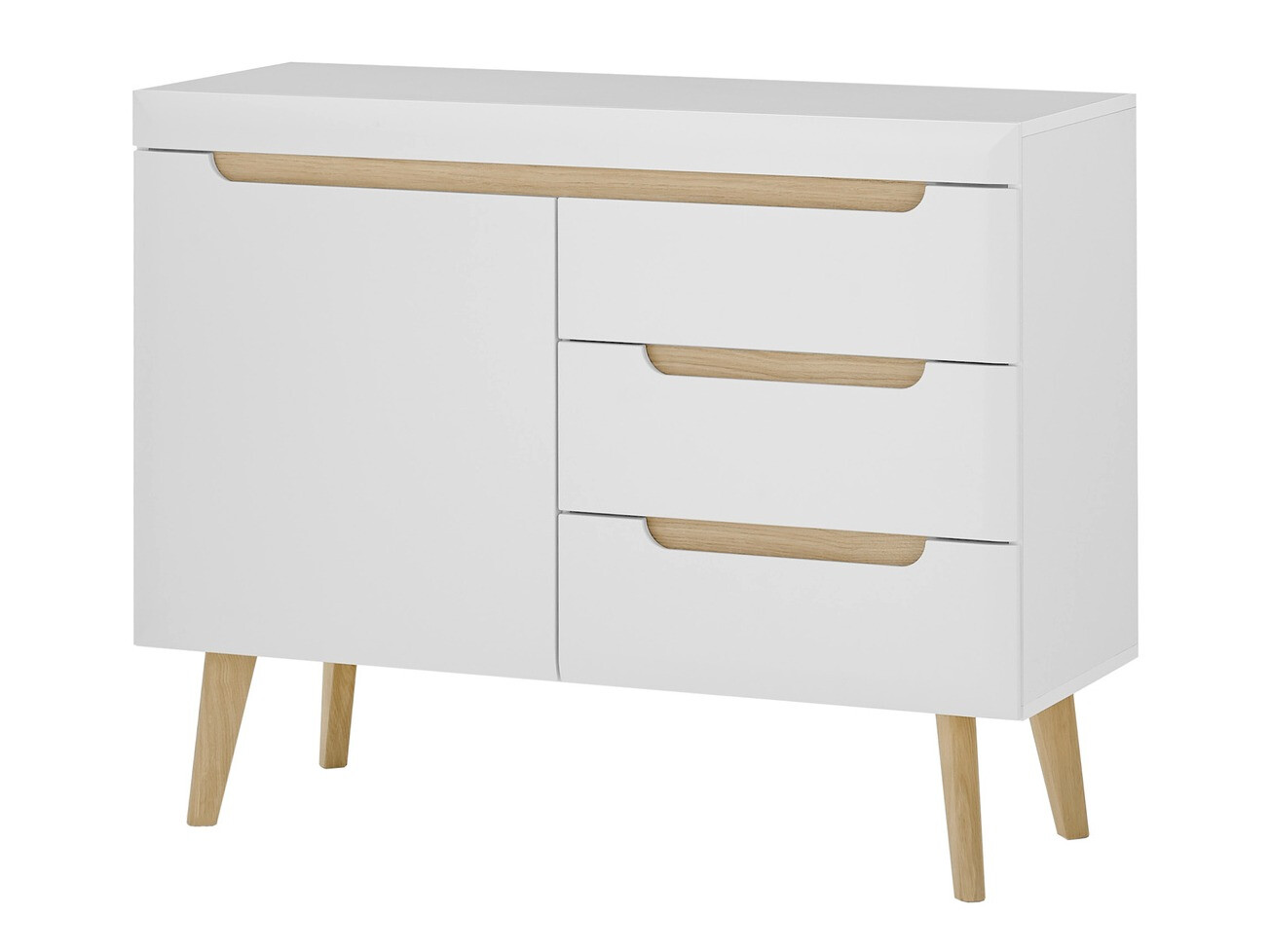Kommode Vircava 104 (Hvid)