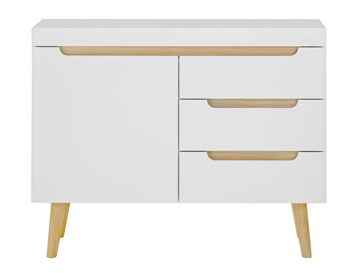 Kommode Vircava 104 (Hvid)