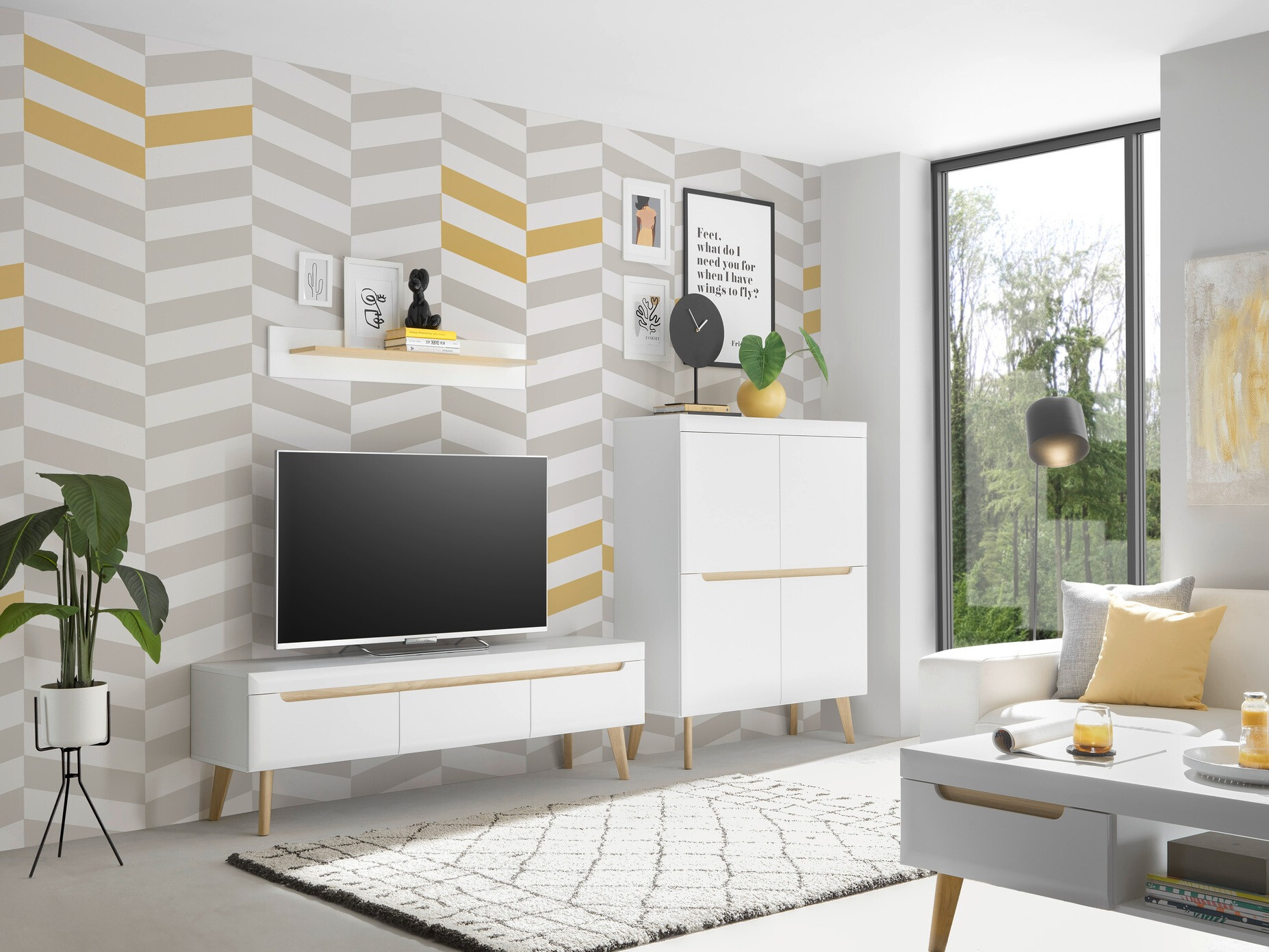 Skænk Vircava 106 (Hvid)