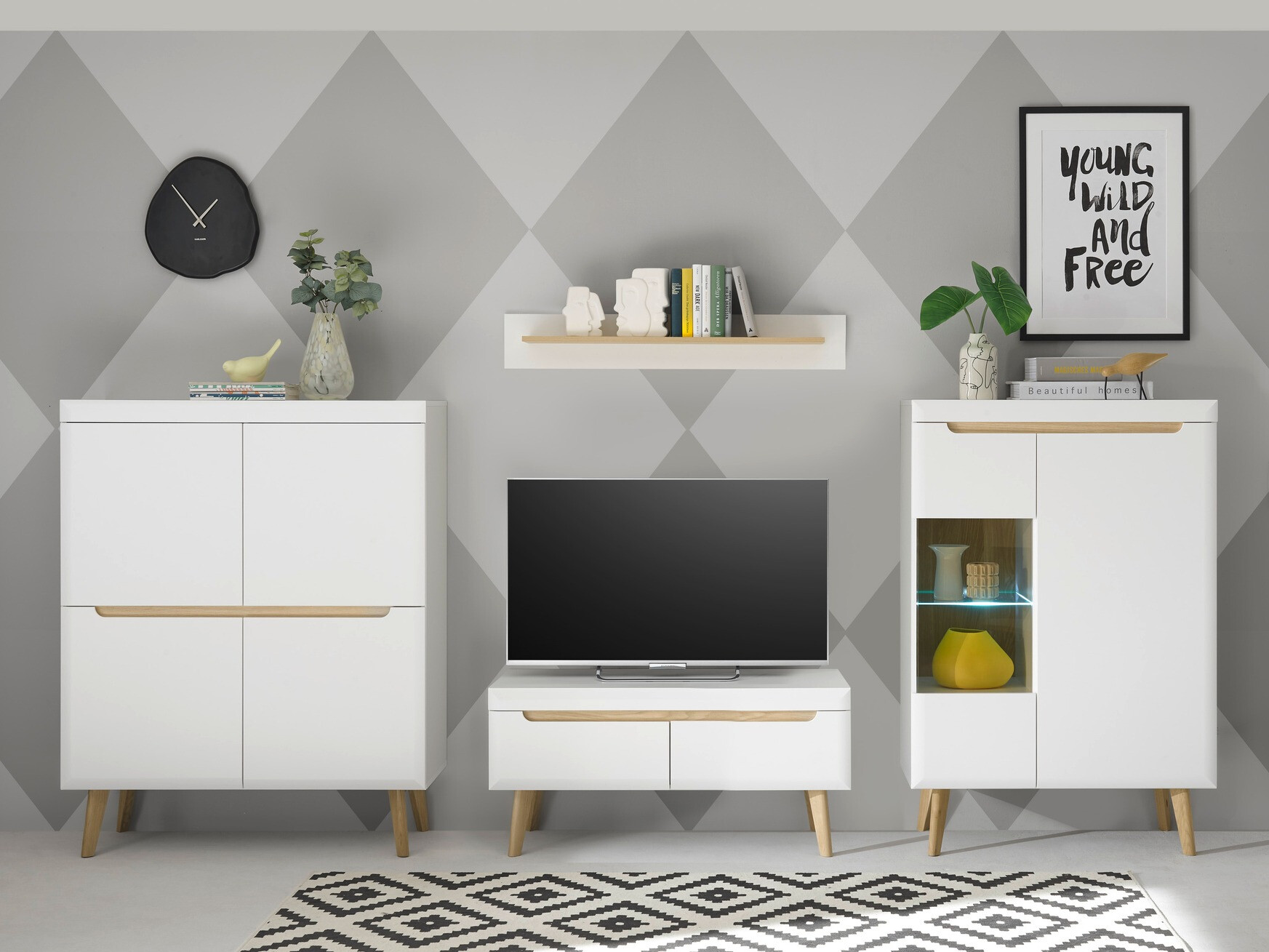 Skænk Vircava 106 (Hvid)