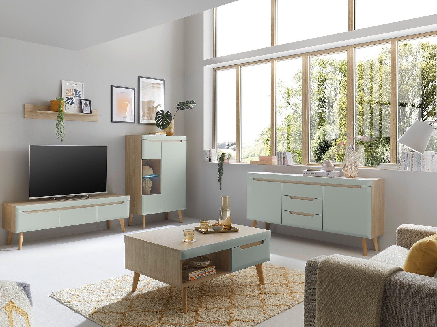 Sofabord Vircava 107 (Lysegrøn)