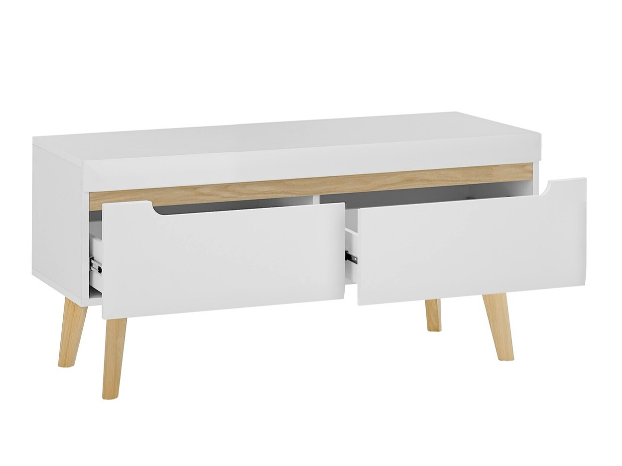 TV-bord Vircava 102 (Hvid)