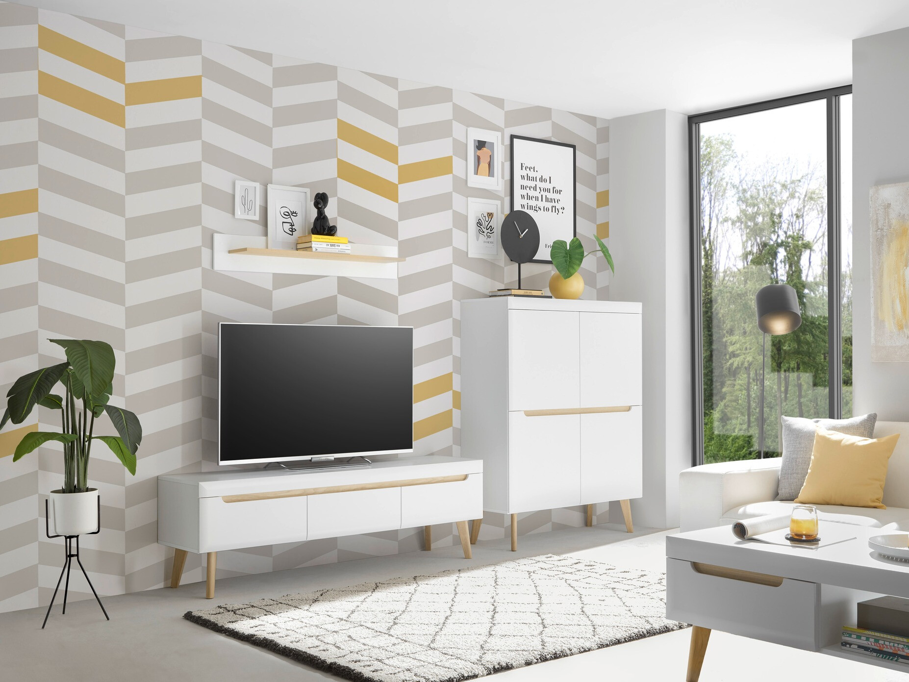 Vægreol Vircava 108 (Hvid)