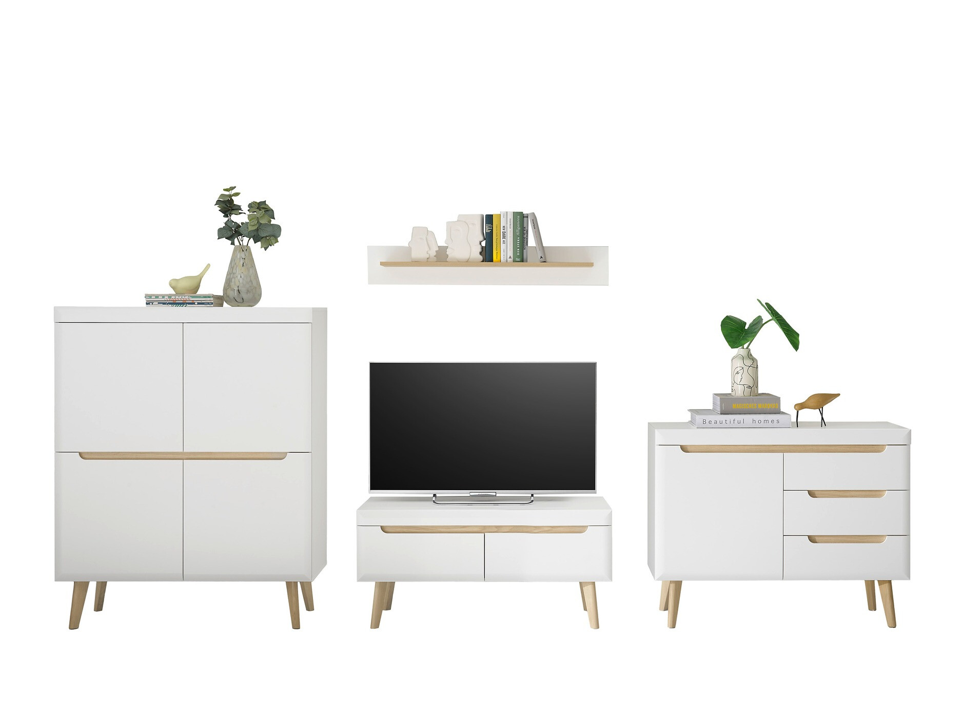 Stuemøbelsæt Vircava 115 (Hvid)