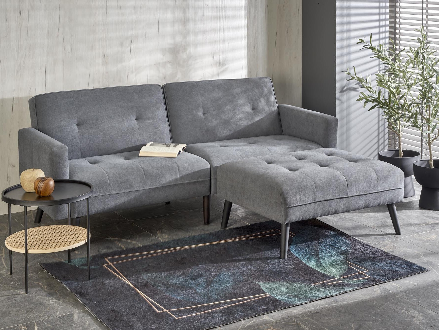 Polstret møbelsæt Houston 1732 (Grå)