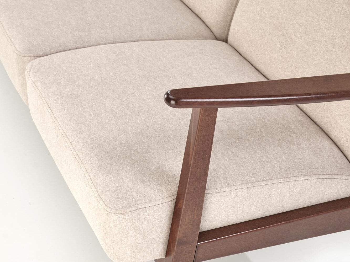 Sofa Houston 2117 (Beige + Valnød)