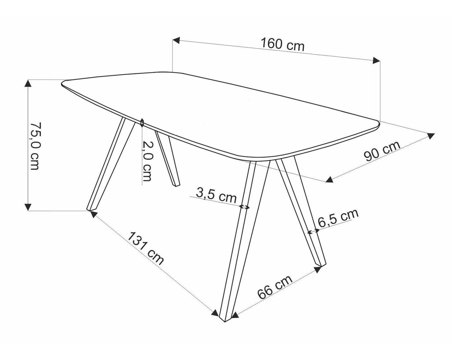 Spisestuesæt Houston 1748