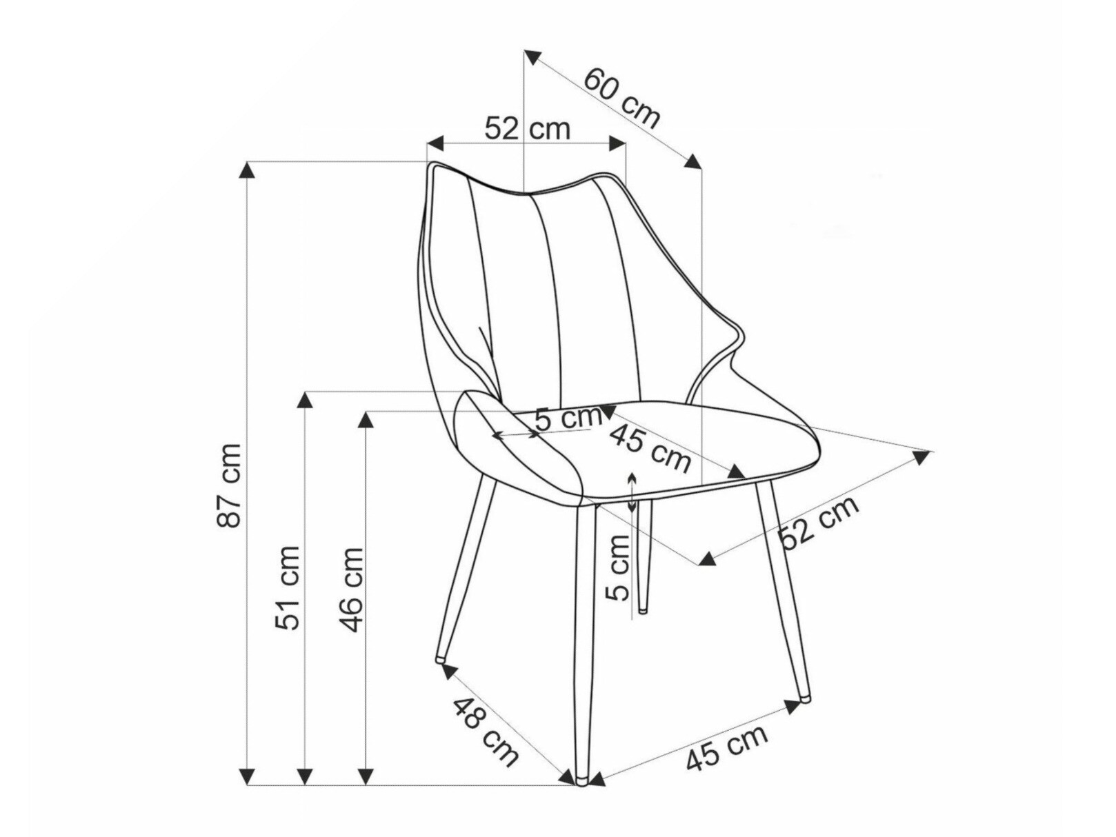 Spisestuesæt Houston 1753