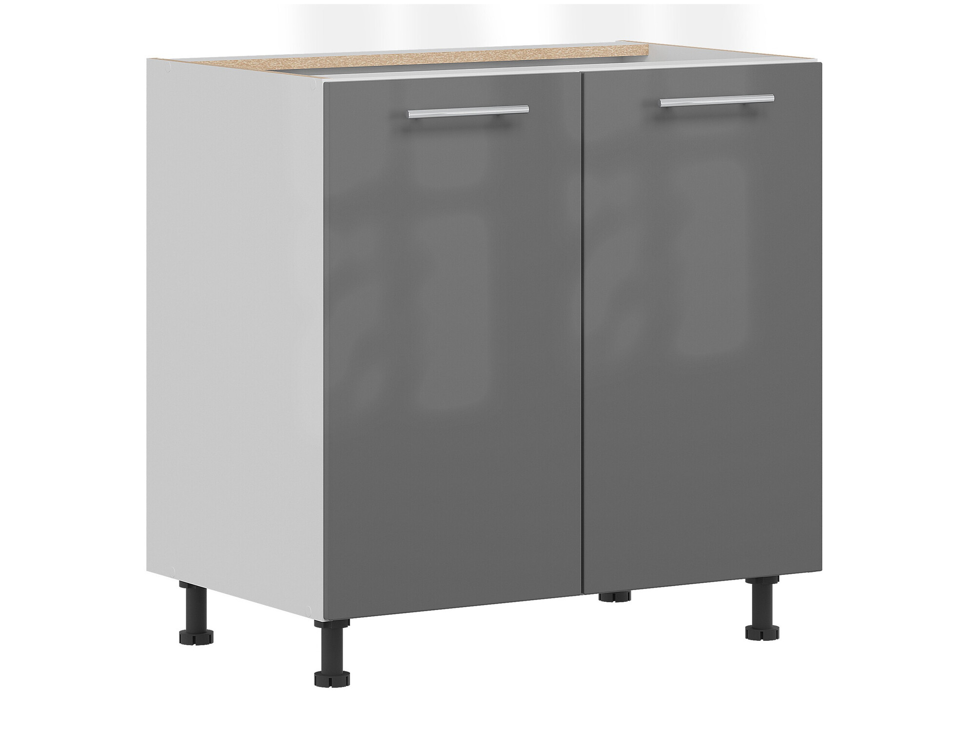 Modulskab med låger Tiffa Grey 143