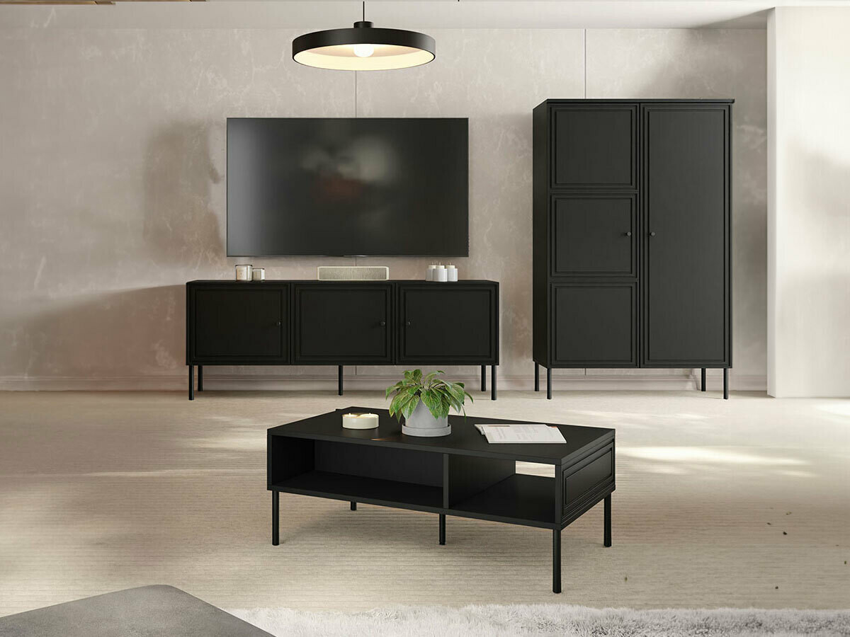 Stuemøbelsæt Celra (Sort)