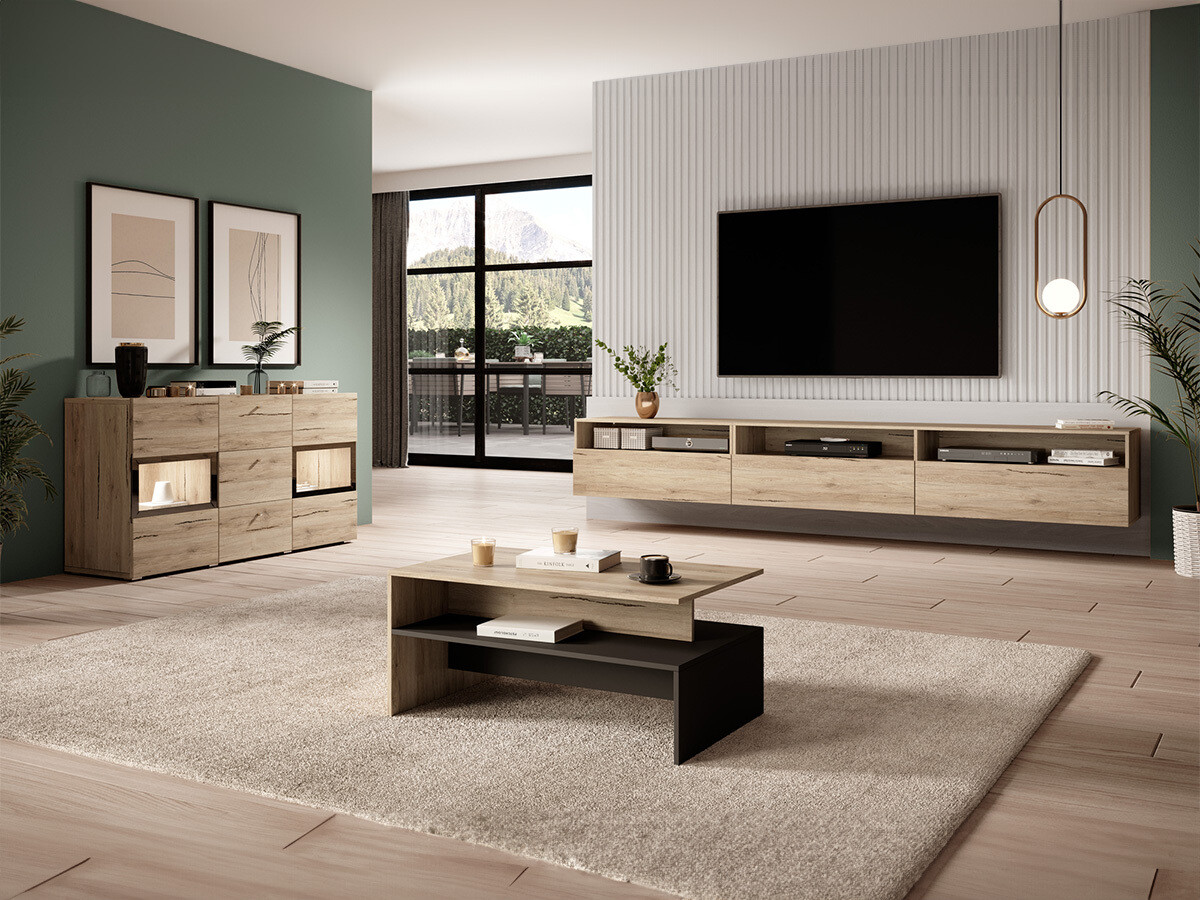 Stuemøbelsæt Serodeu 106 (San remo eg)