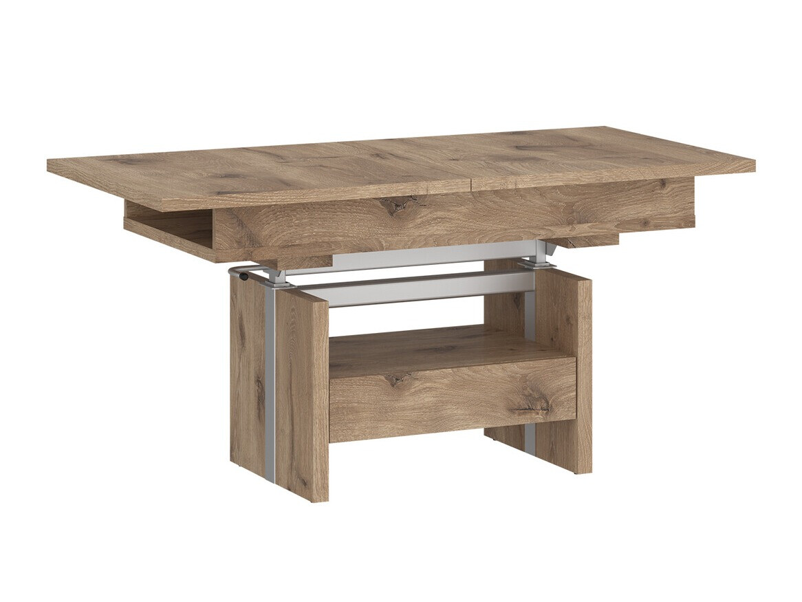 Transformer sofabord Ontario 120 (Mørk eg)