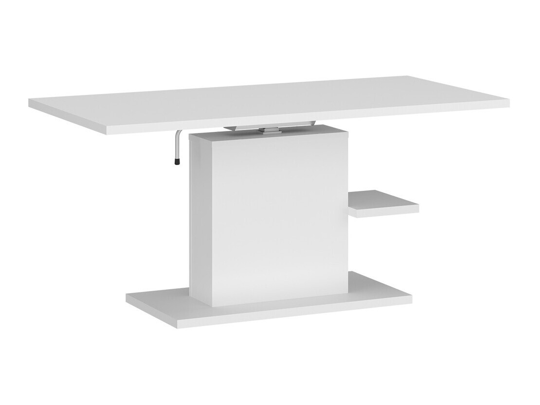 Transformer sofabord Ontario 122 (Hvid)