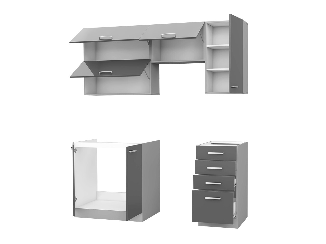 Modulkøkkensæt Multi White 125