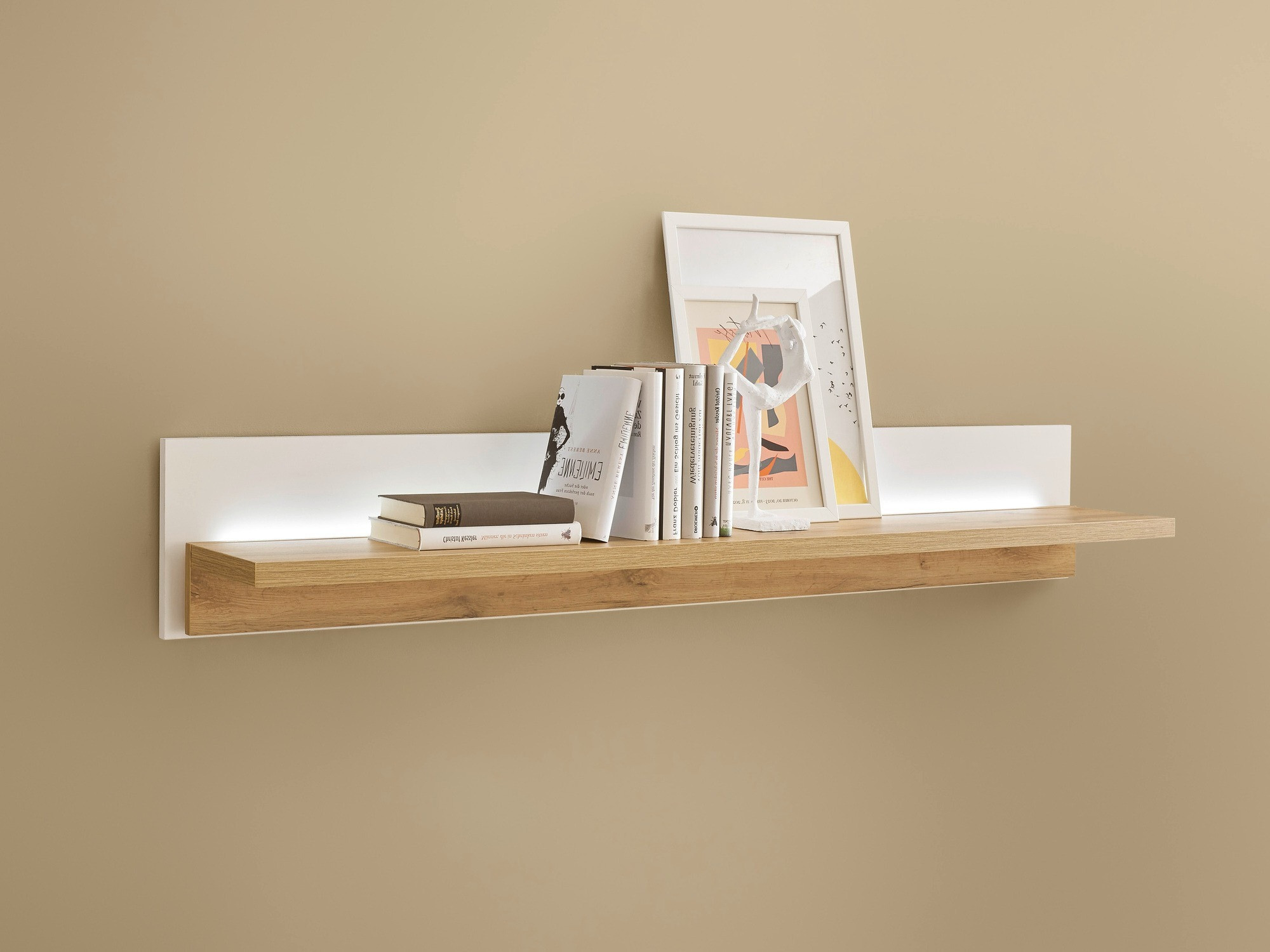 Vægreol Avimavi 110 (Hvid + Wotan eg)