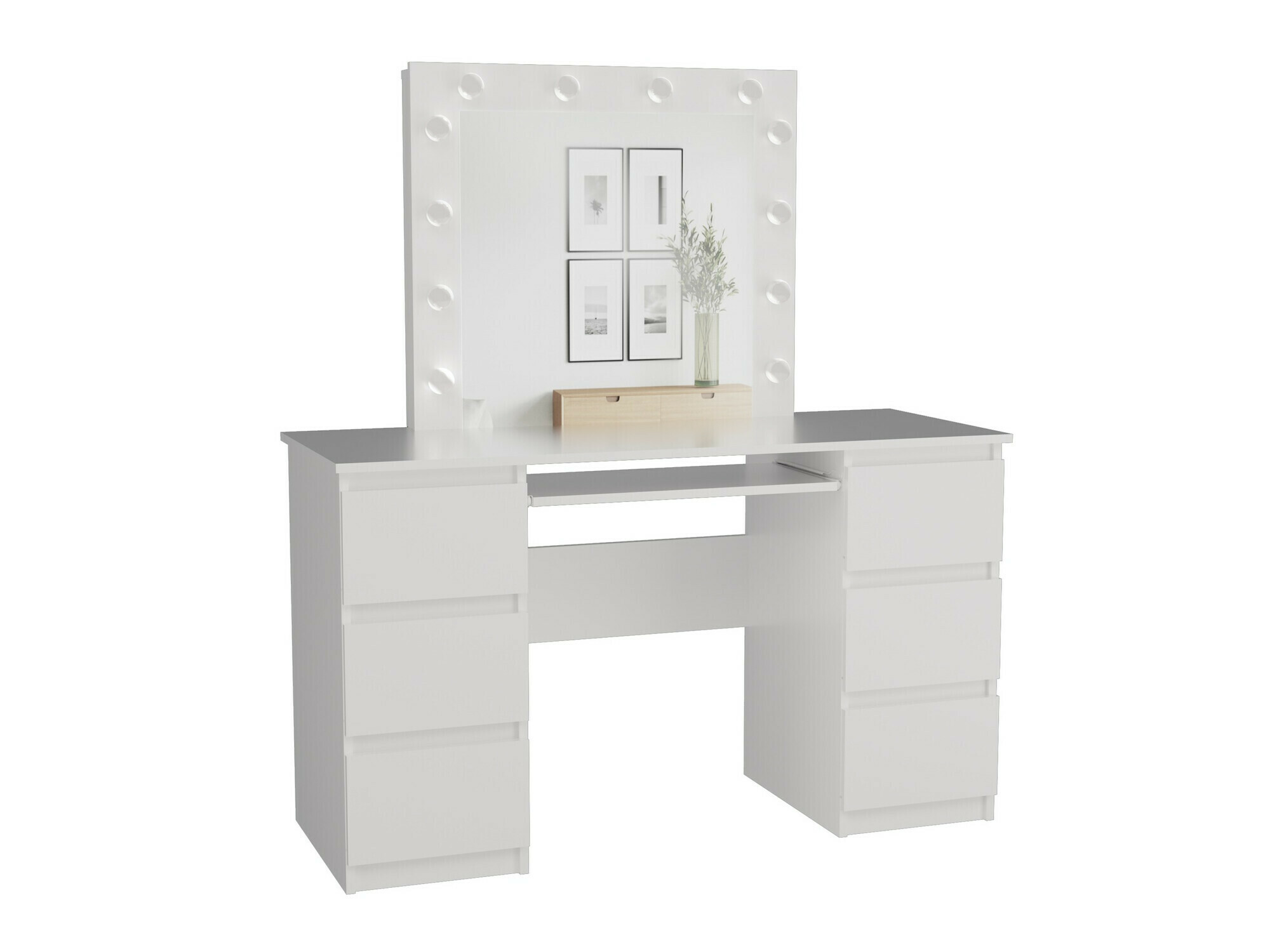 Sminkebord Mandeville 153 (Hvid)