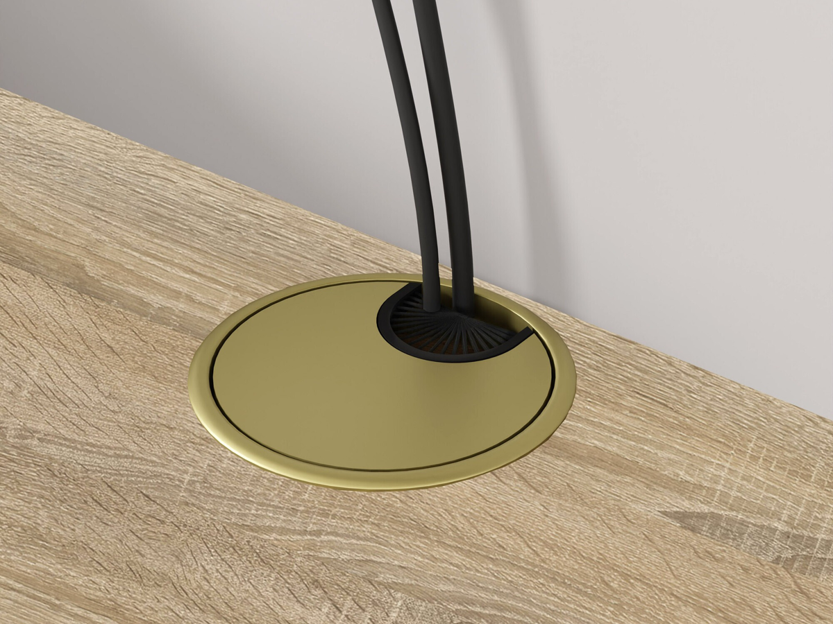 TV-bord Buffalo 176 (Sonoma eg + Mat hvid)