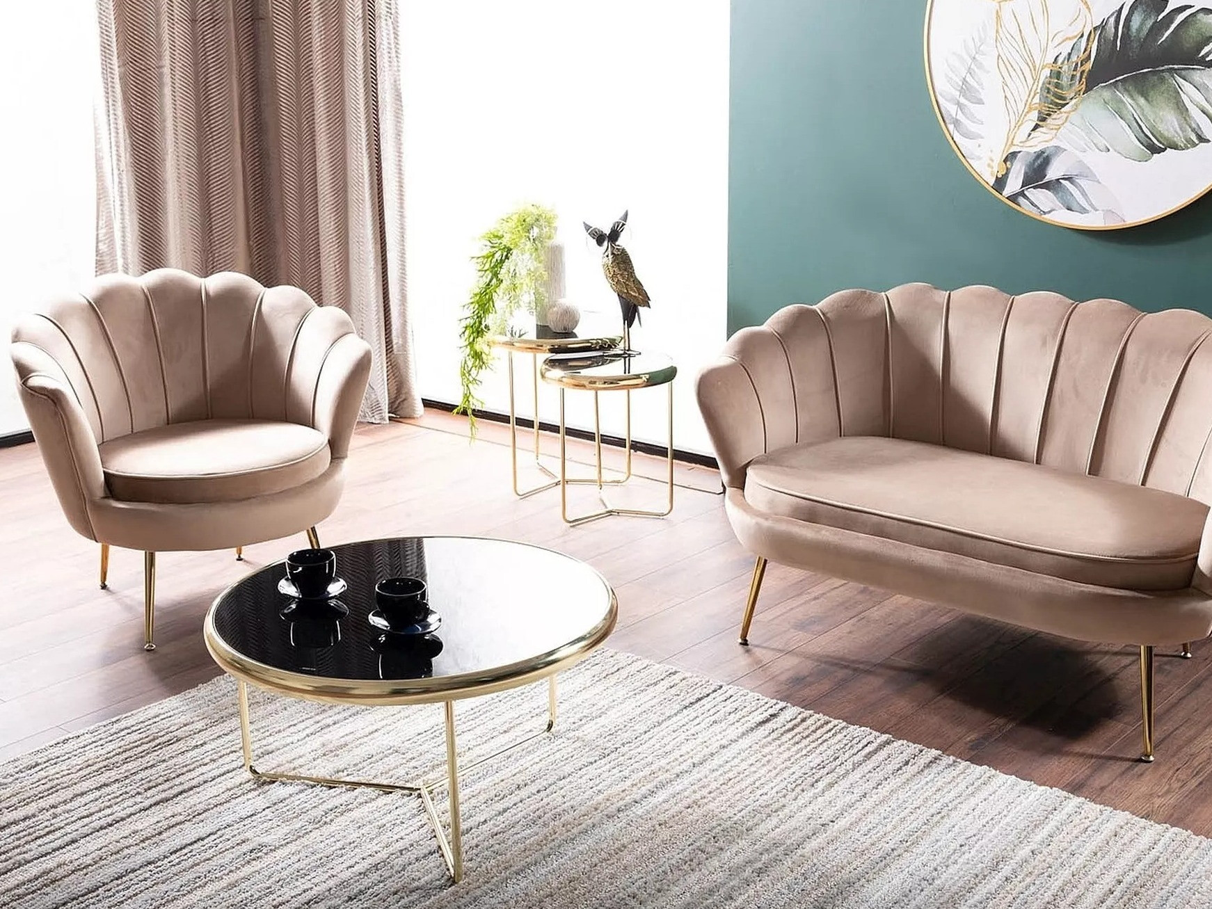 Lænestol Detroit 483 (Beige)