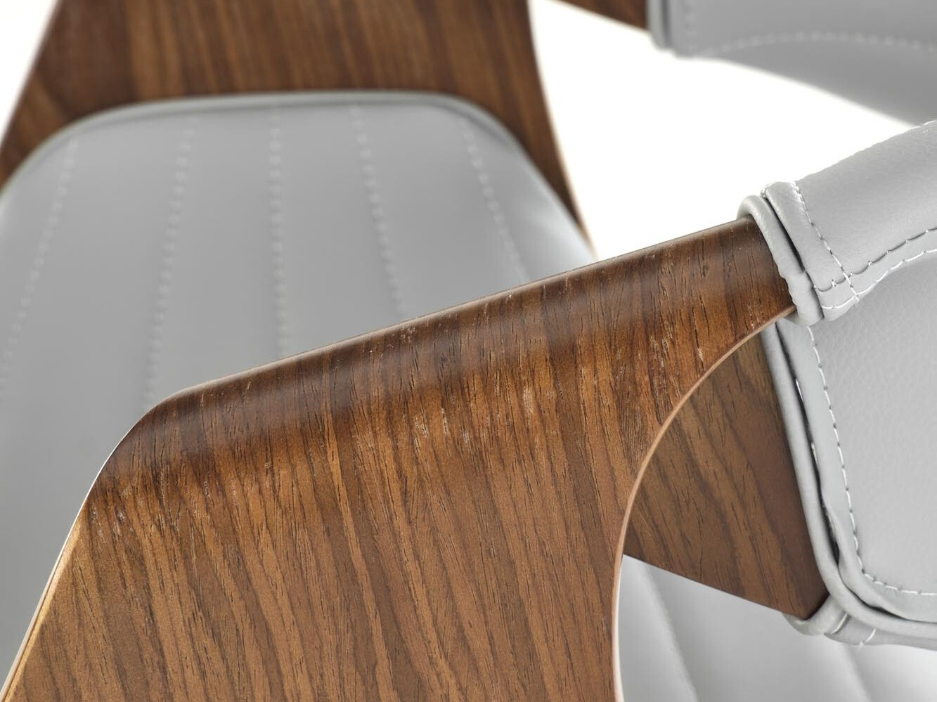 Stol Houston 1596 (Grå + Valnød)