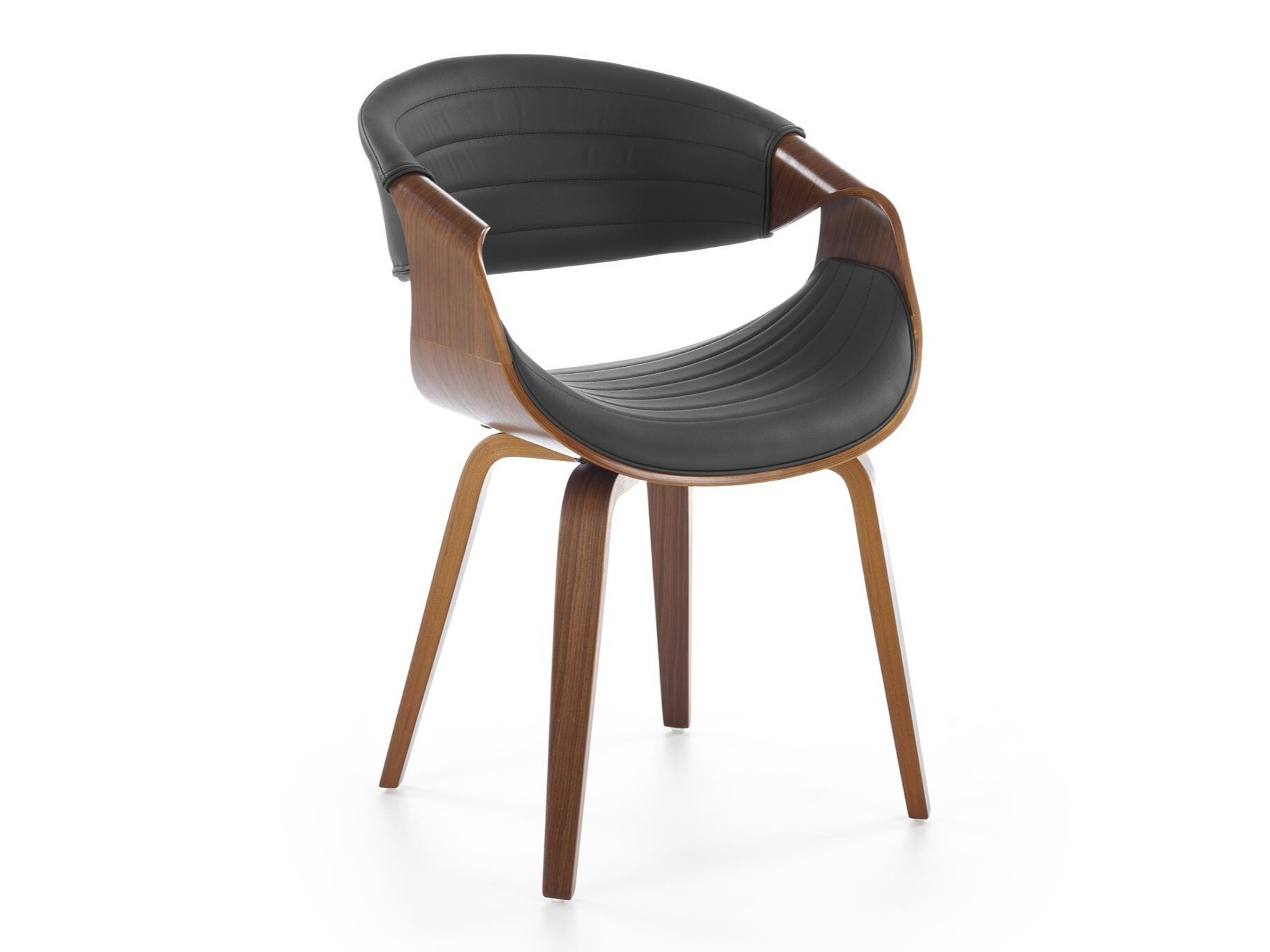 Stol Houston 1596 (Sort + Valnød)