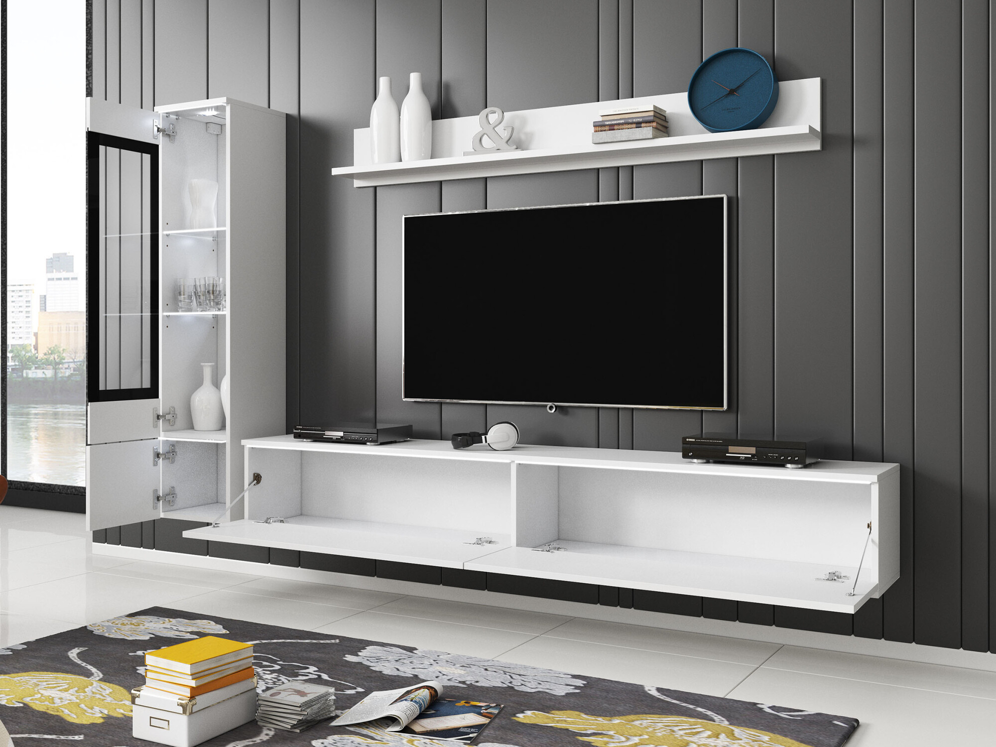 Stuemøblersæt Sarasota 125 (Grafit)