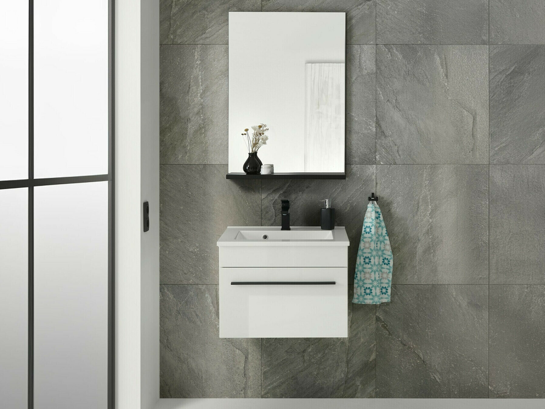 Vægbadeværelsesskab til håndvask Torbelu 102