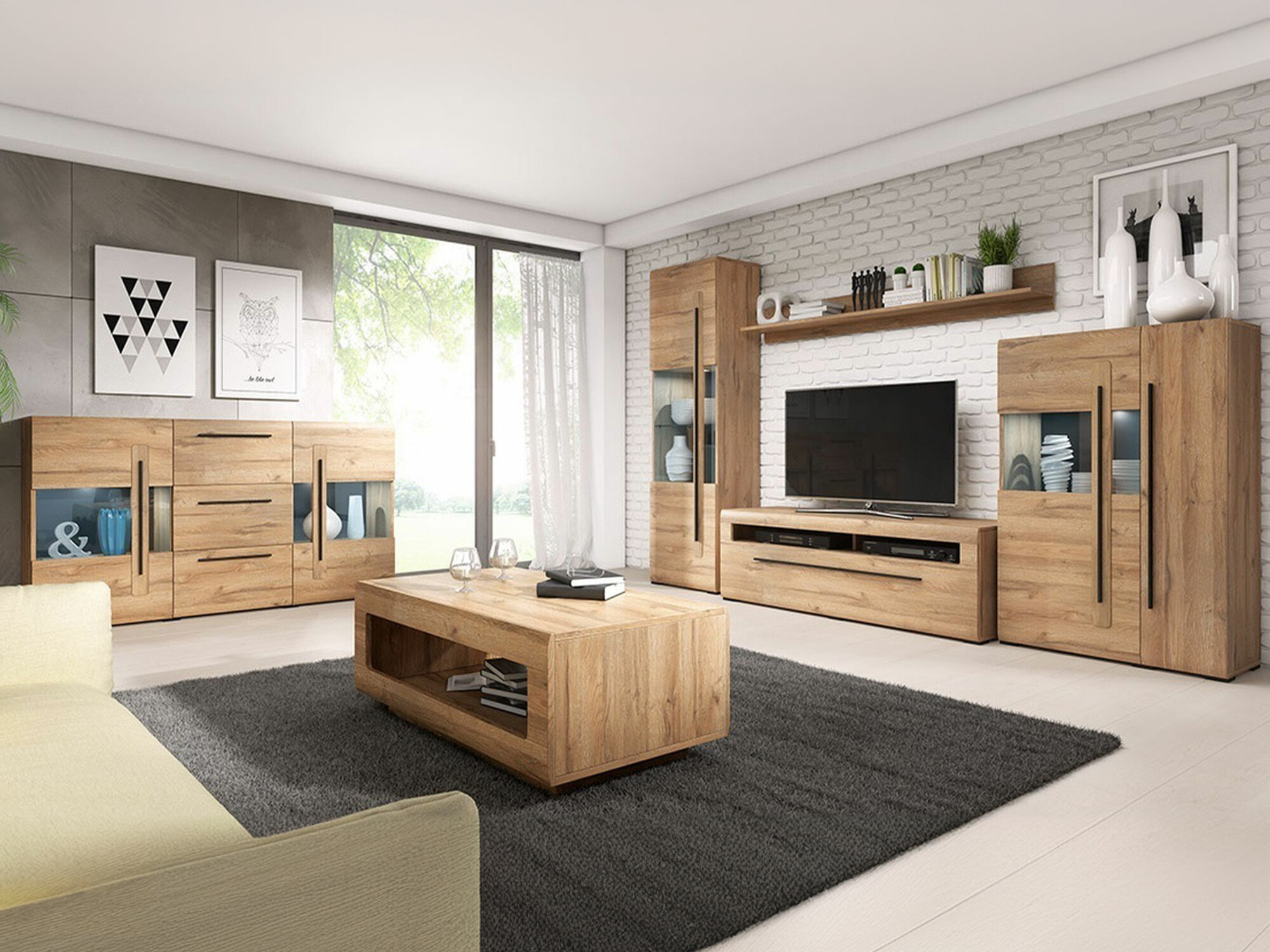 Stuemøbelsæt Ophsalu 112 (Grandson eg)