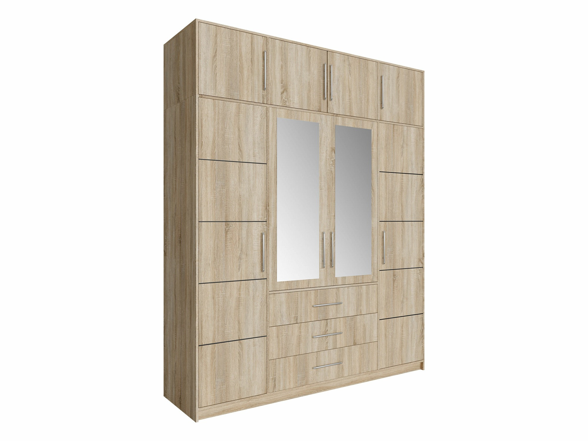 Garderobeskab Dortivu 147 (Sonoma eg)