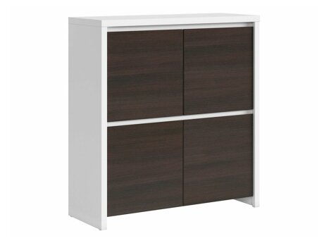 Skænk Nolroma 104 (Hvid + Wenge)