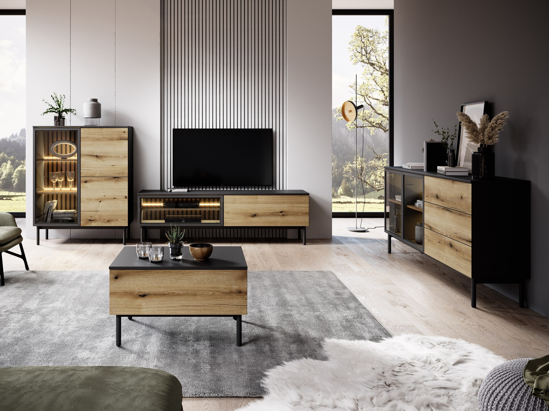 Stuemøbelsæt Livmave 107 (Ja)