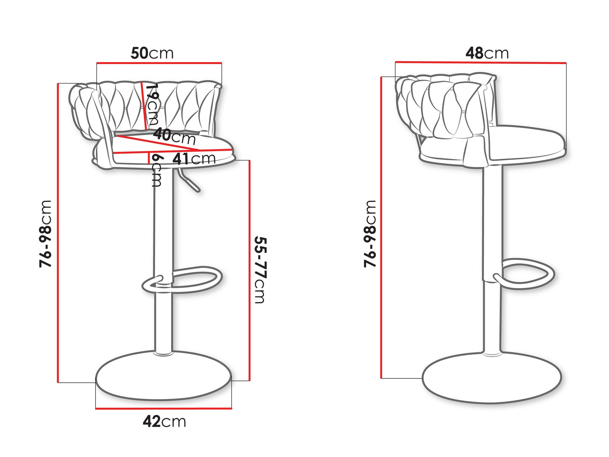 Barstol Comfivo Hilaritas II (Beige)