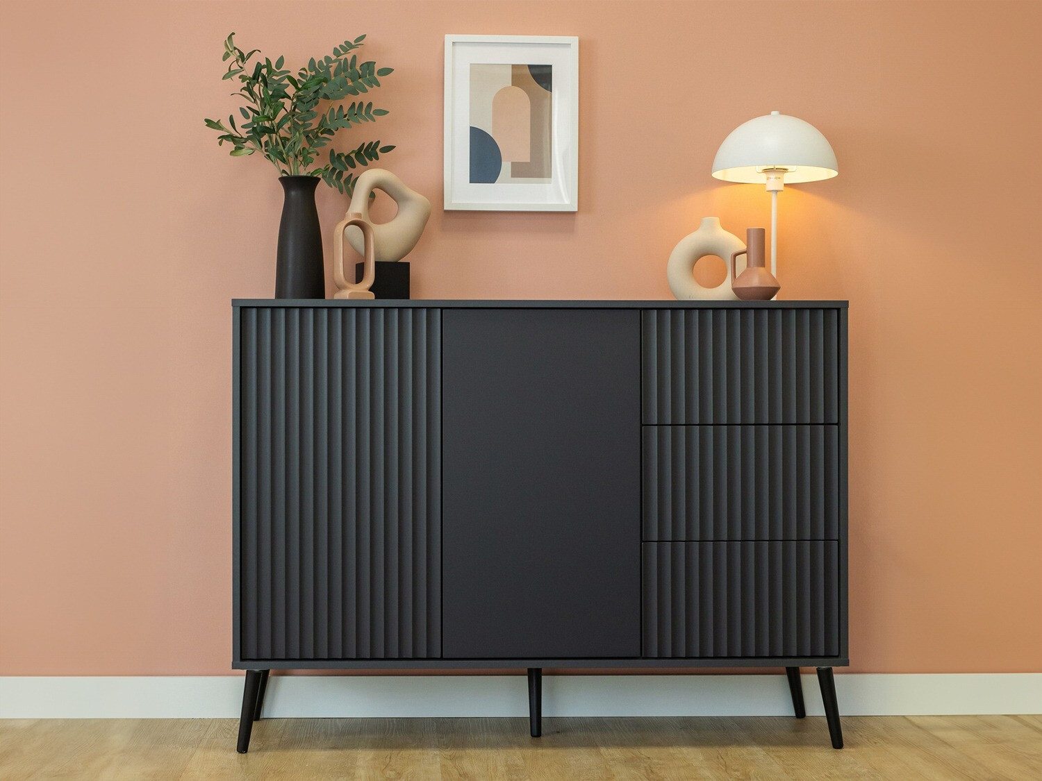 Kommode Cirferi 101 (Antracit)