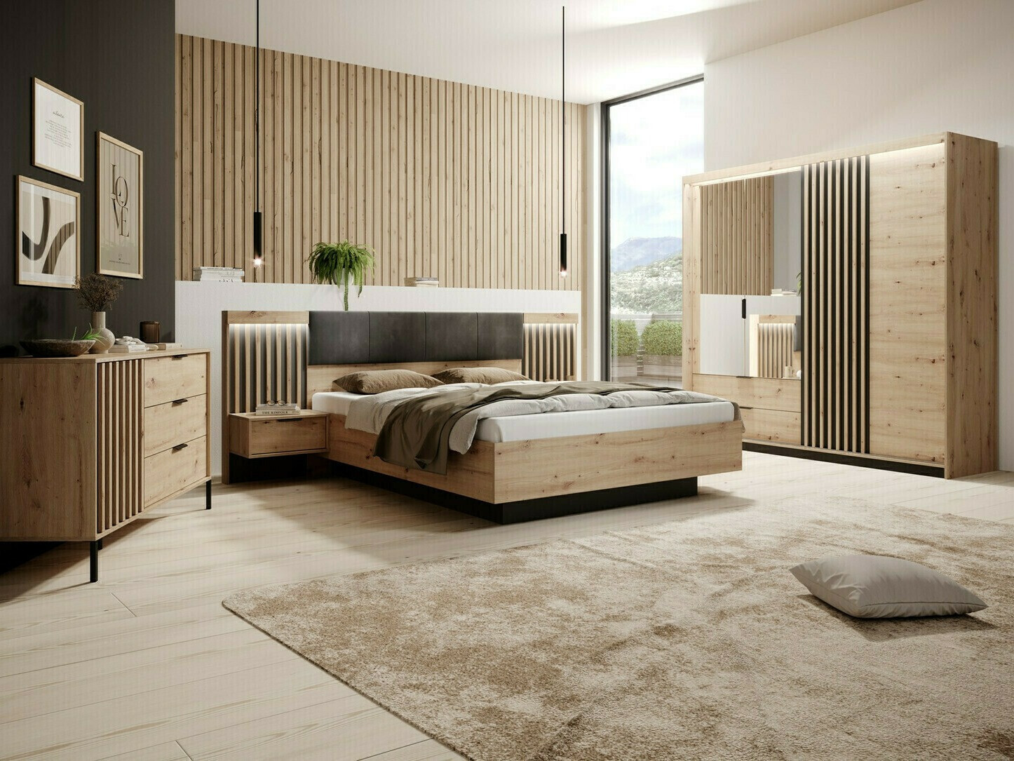 Soveværelsessæt Lusone 106