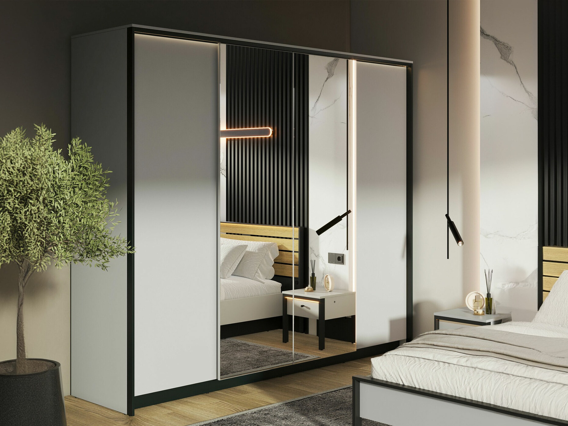 Garderobeskab Almela 100